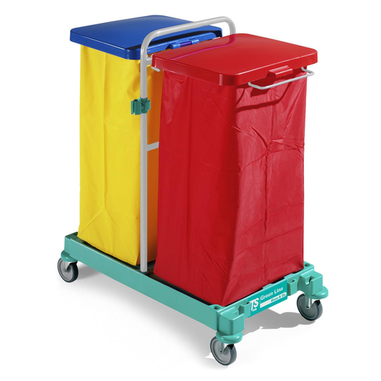 TTS Green 10 I Holm aus Rilsan I Reinigungswagen I 0R003010