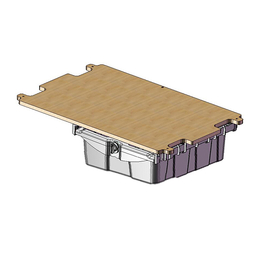 TTS Set mit Ablage und 10l I Green Hotel Schublade I...