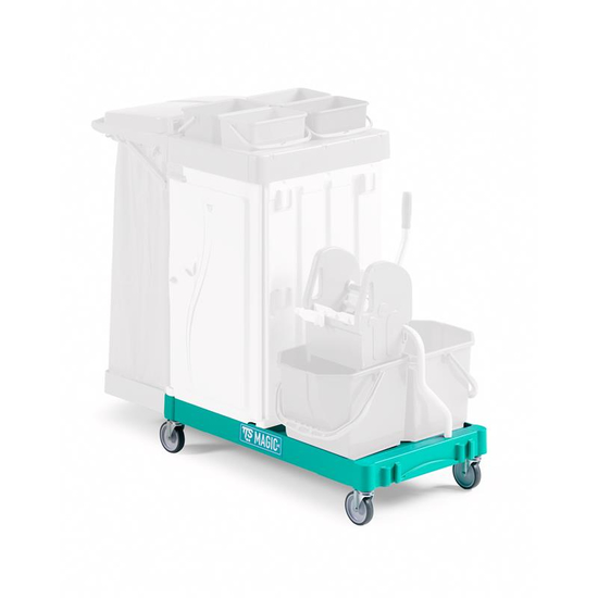 TTS Magic gro�es Grundgestell I gr�n I � 150 mm Gummir�der I T09070414