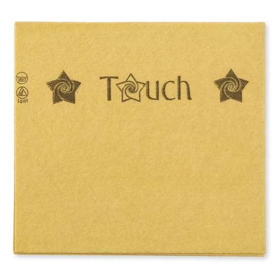 TTS Slide-T Tuch I gelb I 20 I 38x40 cm I TCH602039