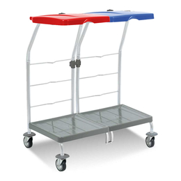 TTS Dust 4162 I Abfallsammler I Metall I 2 x 70l I 00004162