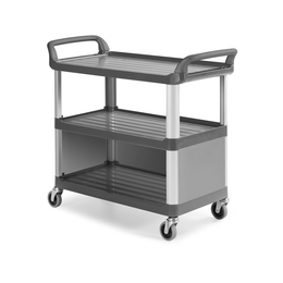 TTS Shelf C3700 I grau I 3 Ablagen I Wand I Transport und...