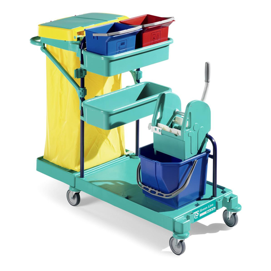 TTS Green 20 I Holm I blau Holm I Reinigungswagen I 0B003020