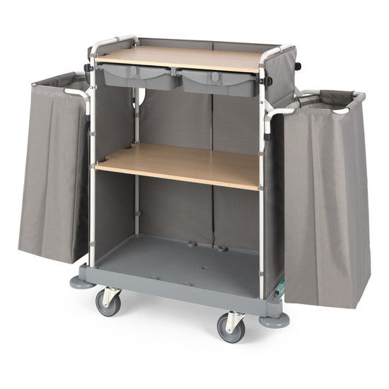 TTS Green Hotel 875 mit 2 Schubladen I � 150 mm R�der I 0H0B3875U