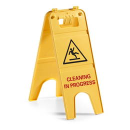 TTS 2-Seitiges Warnschild I EN 3 I gelb I universaller...