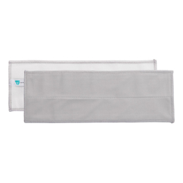 TTS Clean Glass Klettbezug I grau I 40 cm I 00000739