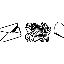 TTS Etiketten getrennte Mllsammlung I wei/grau I 00005160