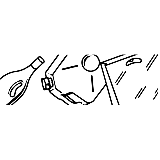 TTS Etiketten getrennte Mllsammlung I wei/grau I 00005163