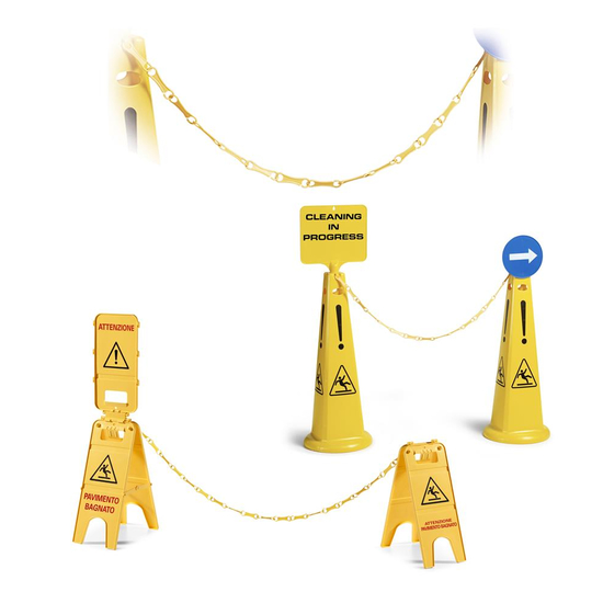 TTS AbspeerketteI gelb I 00003553