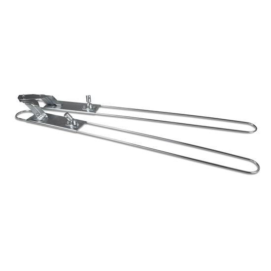 TTS Scheren-Feuchtwischhalter I 100 cm I 000000915