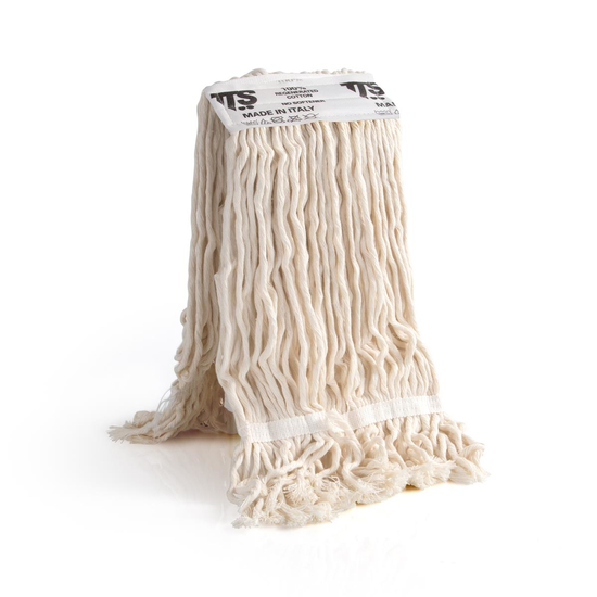 TTS Nasswischmopp mit breitem mit Band und Fransenmop I 00001300