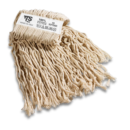 TTS Nasswischmopp mit engem mit Band I wei� I 450 Gramm I 00001502