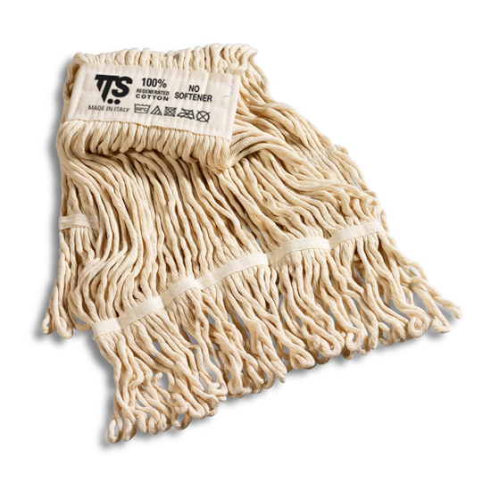 TTS Nasswischmopp mit Schlingen I wei� I 450 Gramm I 00001352