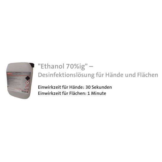 10l Dr.St�cker Ethanol 70%ig Desinfektionsl�sung f�r H�nde und Fl�chen