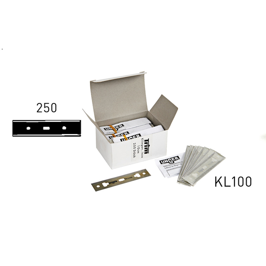 Unger Glasschaberklingen Karbon lose 10cm - KL100