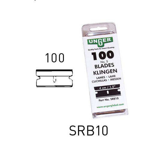 Unger Ersatzklingen, 4 cm (100er) - SRB10