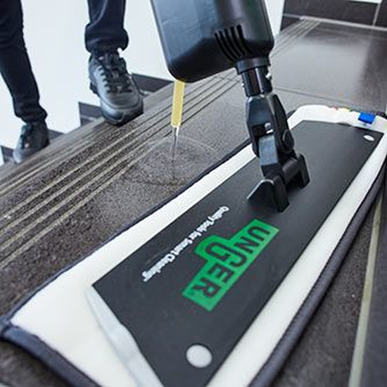 Unger erGO! clean Bodenreinigungsset Klettmopp - FAKT1