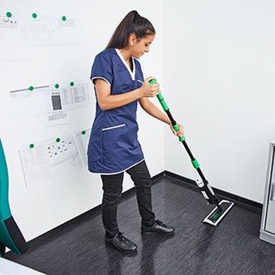 Unger erGO! clean Bodenreinigungsset Klettmopp - FAKT1