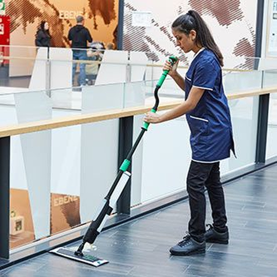 Unger erGO! Clean Bodenreinigungsset Klettmopp PRO - FAKT2