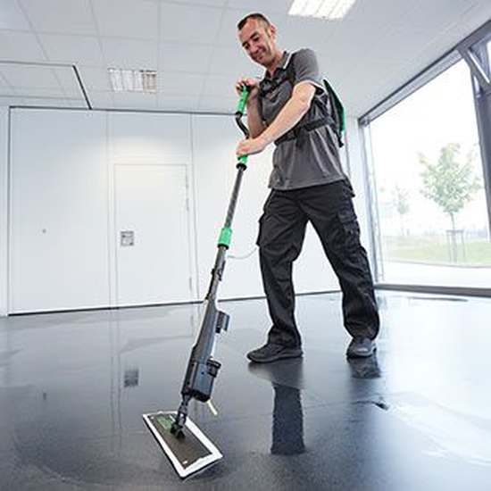 Unger erGO! wax Bodenbeschichtungsset Klettmopp - FAKT5