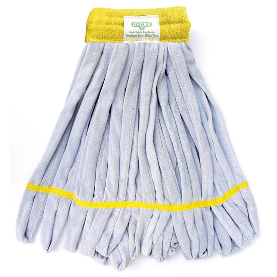 Unger SmartColor Mikrofaser-Fransenmop, mittlere Verschmutzung 300g, gelb - ST30Y