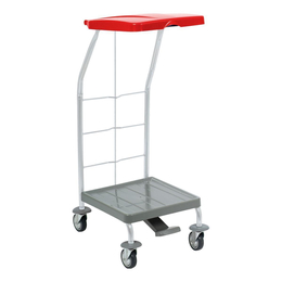 TTS Dust 4161 mit Pedal I grnem Deckel I 70l I 00004161G