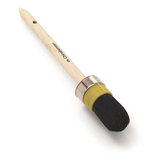 Handwerker-Ringpinsel, reine schwarze Chinaborste Gr. 10