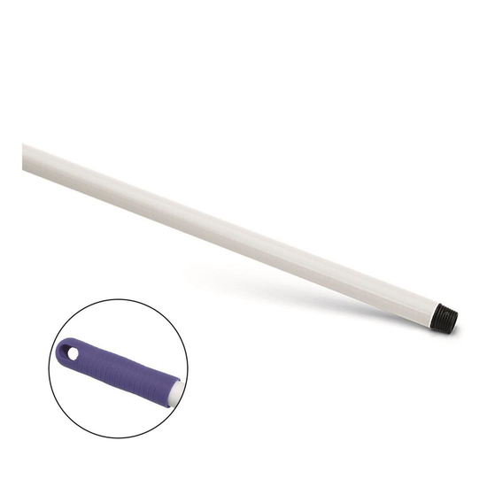 Glasfaser-Stiel 150 cm, mit Gewinde
