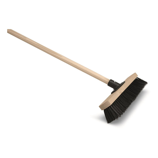 Stubenbesen, Qualit�tsmischung, Power-Stick, Holzstiel montiert