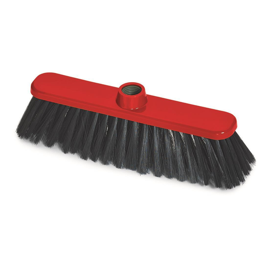 Stubenbesen, Synthetikborste, farbig sortiert, 28 cm