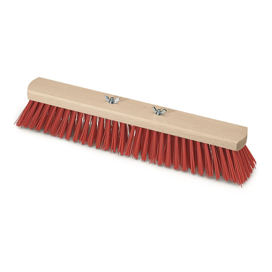 Saalbesen Elaston, mit Fl�gelschrauben, 60 cm