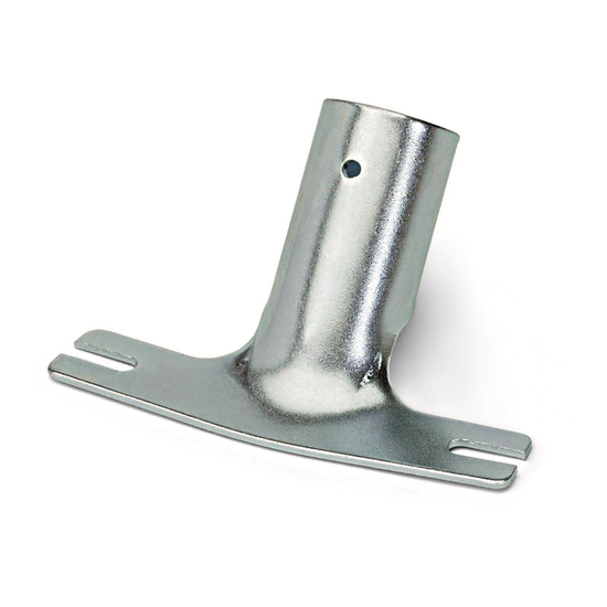 Metallstielhalter geschlitzt � 28 mm