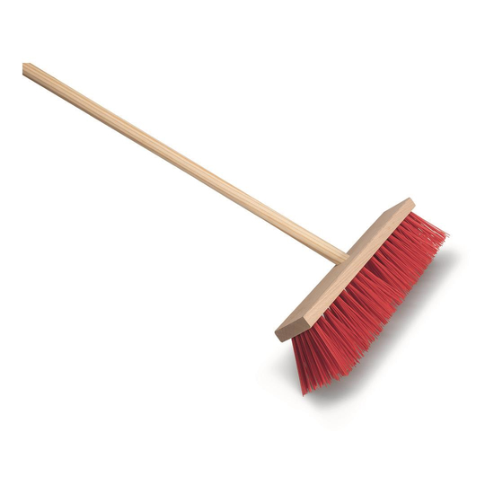 Stra�enbesen, Elaston, Flachholz, 40 cm