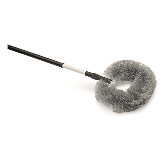 Staubbiene oval mit Teleskopstiel