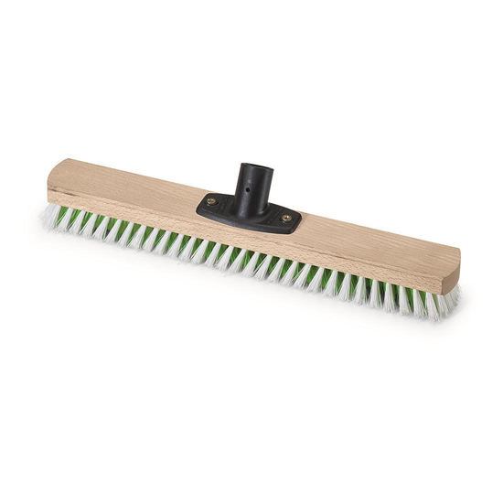 Power Stick Gro�fl�chenschrubber breit PP-wei�/gr�n 40 cm