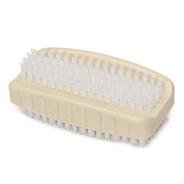 Handwaschbürste doppelseitig extra breit PP-weiß