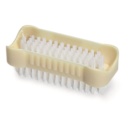 Handwaschbürste doppelseitig PP-weiß