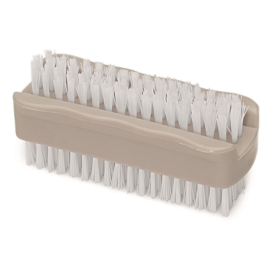 Handwaschbrste doppelseitig voll besteckt PP-wei