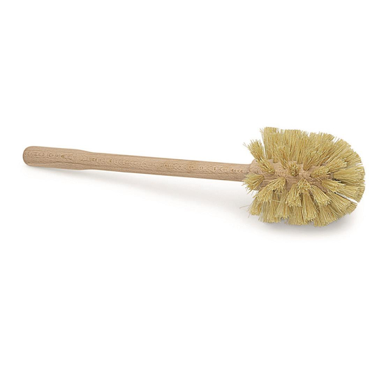 WC-B�rste Holz Naturfibre