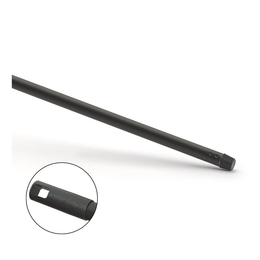 Metallstiel 120 cm, kunststoffummantelt, mit Gewinde