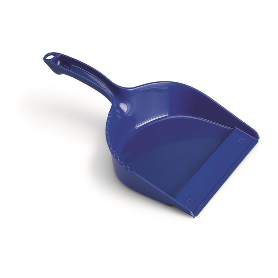 Kunststoffschaufel Siena, massiv, mit Abstreifzacken