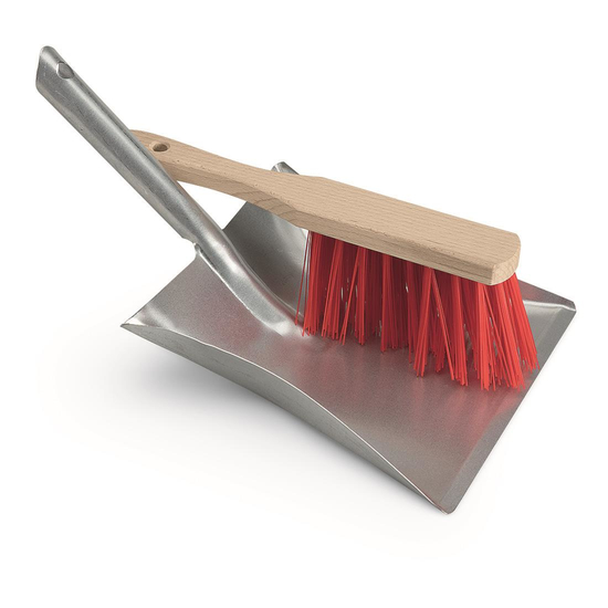 Kehrgarnitur Metall, Handfeger Elaston, D�llgriff