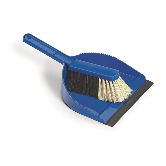 Kehrgarnitur Haarmischung blau