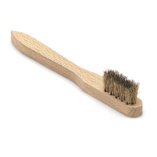 Z�ndkerzenb�rste Messing gewellt