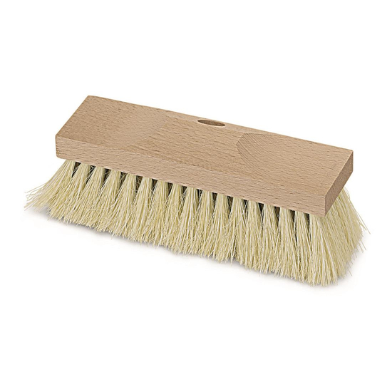 Bitumenb�rste Thermo-PET Sattelholz mit Stielloch 23 cm