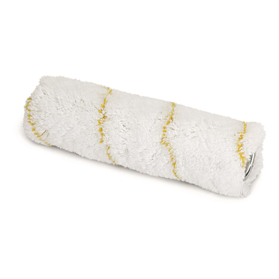 Bitumenwalze mit Metallkappe 25 cm