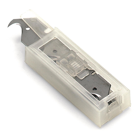 Dispenser m.Ersatzklingen Hakenform