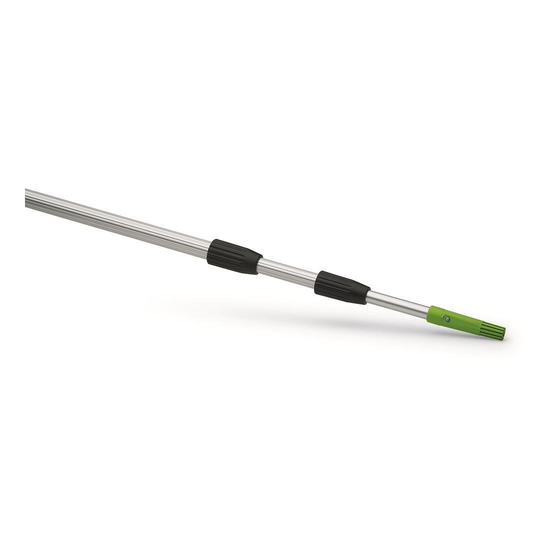 Profi-Teleskopstange Aluminium 3 x 1,50 m