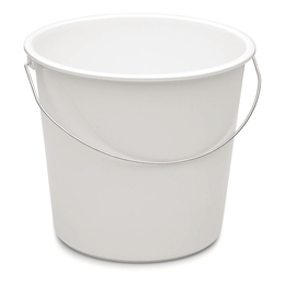 Haushaltseimer 10 Liter wei