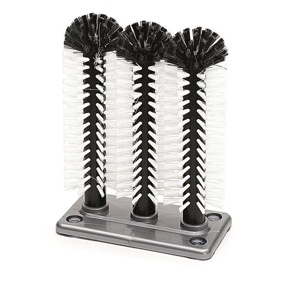 Gl�sersp�lgarnitur 3 K�pfe 18 cm